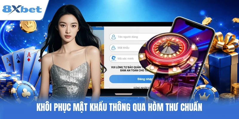 Khôi phục mật khẩu thông qua hòm thư chuẩn